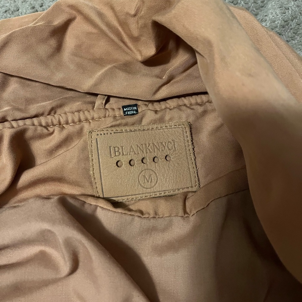 Blank NYC Light Brown Jacket